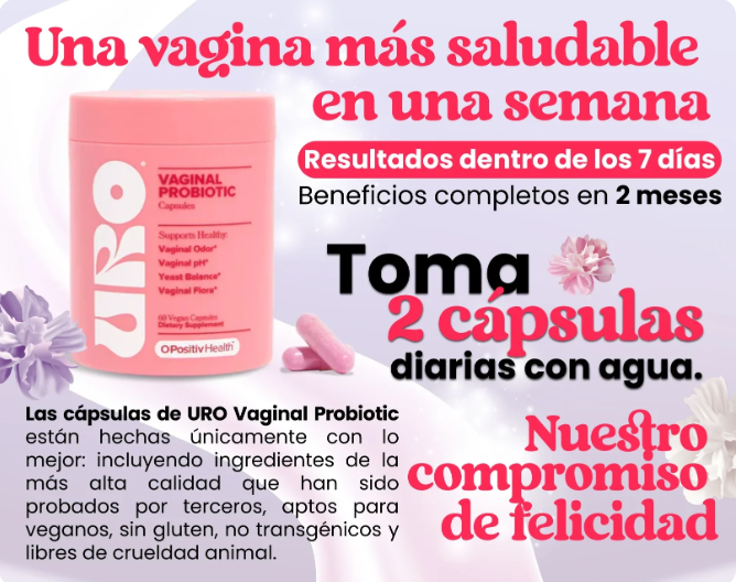 🌸 URO Vaginal Probiotic – Bienestar Íntimo Femenino