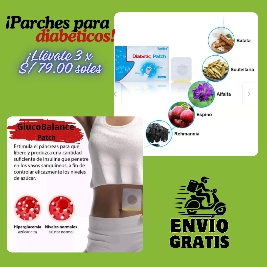GlucoBalance Patch - Diabetic