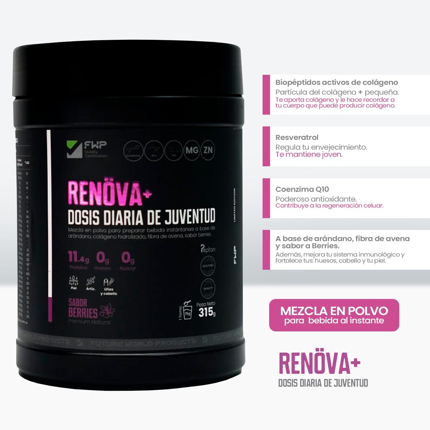Renova Colágeno: Tu dosis diaria de juventud y vitalidad