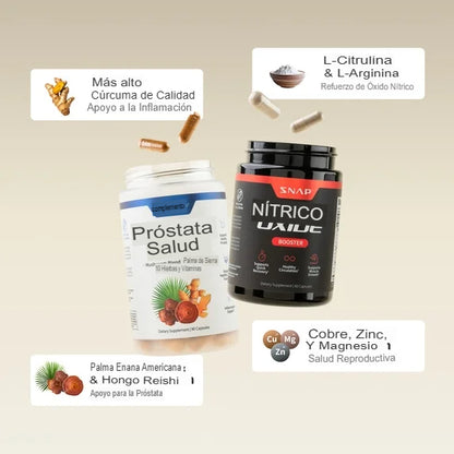 NITRIC OXIDE + PROSTATE HEALTH