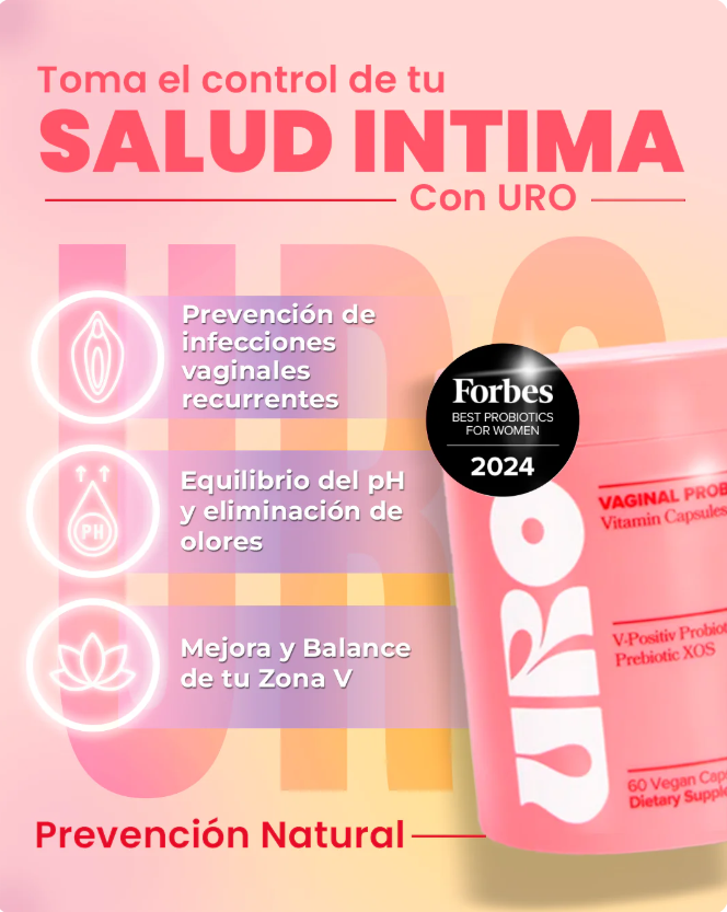 🌸 URO Vaginal Probiotic – Bienestar Íntimo Femenino