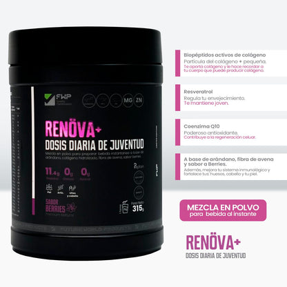 Renova Colágeno: Tu dosis diaria de juventud y vitalidad
